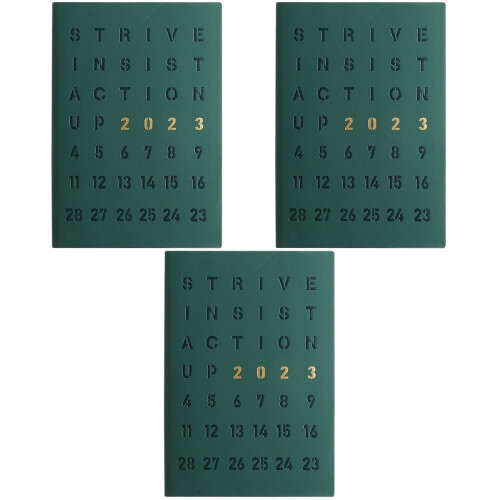 3Pcs Planner Daily Calendar Work and Study Plan Pad 1