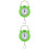 2Pcs Manual Travel Suitcase Weight Scale Compact Portable Spring Scale 4