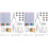 376Pcs Assorted Color Heat Shrink Plastic Sheets Kit for DIY Crafts 2