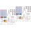 376Pcs Assorted Color Heat Shrink Plastic Sheets Kit for DIY Crafts 4
