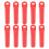 40Pcs Red Rubber Pool Cue Rack Durable Billiard Stick Organizer Hanger 2