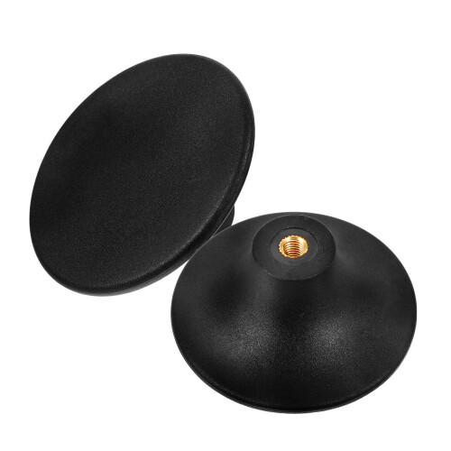 8Pcs Easy-Grip Black Stainless Steel Pot Lid Knobs for Kitchen Use 1