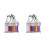 24Pcs Phone Capacitive Pens Assorted Color Smooth Tip Premium Alloy 5