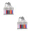 24Pcs Phone Capacitive Pens Assorted Color Smooth Tip Premium Alloy 6