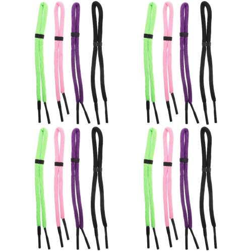 16Pcs Soft Silicone Floating Glasses Strap Adjustable Eyewear Retainer 2