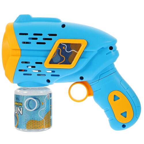 5Pcs Sky-Blue Plastic Electric Bubble Machine Kids Party Bubble Blower 2
