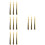 12Pcs Khaki Graduation Tassels Polyester Hanging Decorations for Caps 7