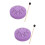 2Sets Smooth Surface Steel Tongue Drum Purple Percussion Instrument 7