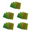 25Pcs Sturdy DIY Artificial Turf Lawn Mat for Sand Table Scene 6