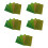 25Pcs Sturdy DIY Artificial Turf Lawn Mat for Sand Table Scene 7