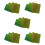 25Pcs Sturdy DIY Artificial Turf Lawn Mat for Sand Table Scene 8