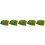 25Pcs Sturdy DIY Artificial Turf Lawn Mat for Sand Table Scene 9