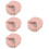 4Pcs Handicrafts Corner Rounder Pink Paper Trimming Tool Sharp Design 6