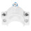 4Pcs White Pom Drain Saddle Clamp for Under Sink Ro 11