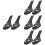 4Paires Support Chaussures En Bois Et Plastique 7