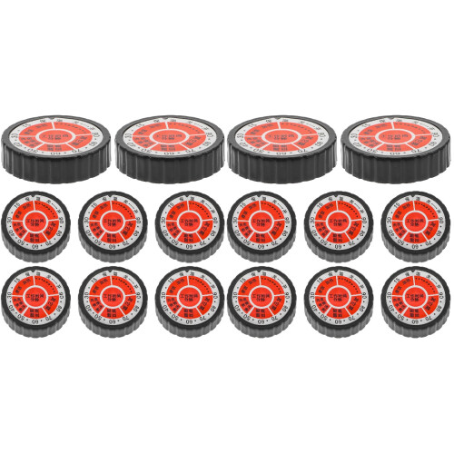 16Pcs Oven Timer Control Knobs Plastic Replacement for Microwave Use 2