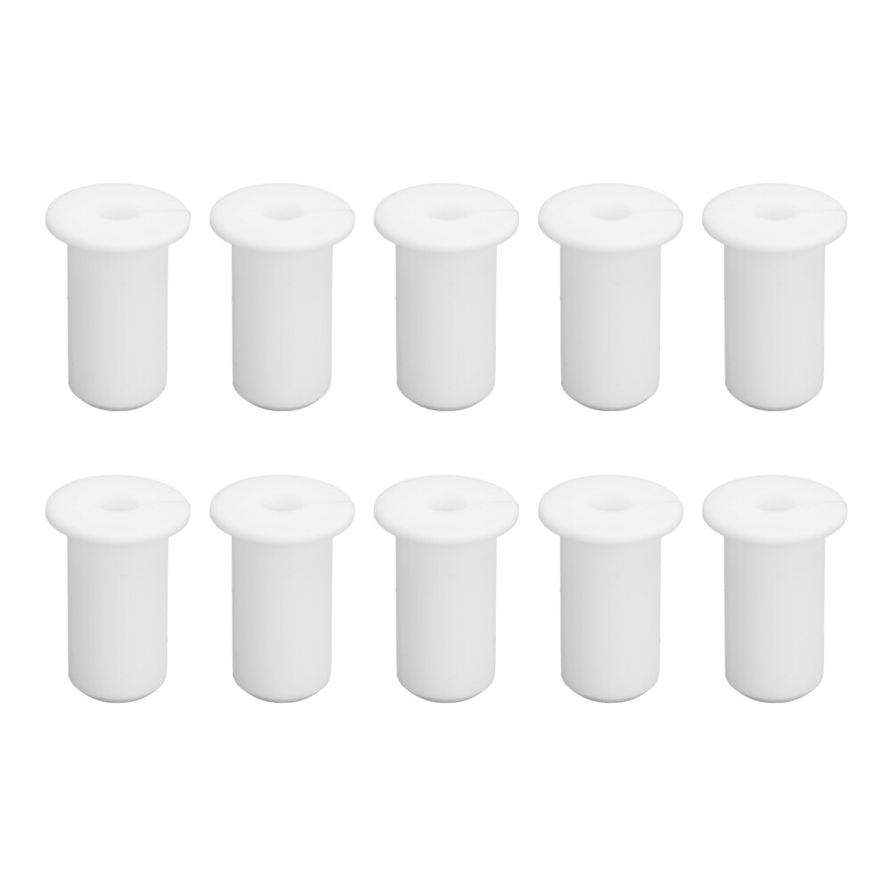10Pcs Silicone Cable Grommets For Starlink, 0.75In White 8231386382042