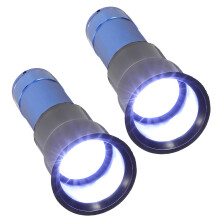 2Pièces Lampe Candling Oeufs Aluminium Portative Pour Incubateur