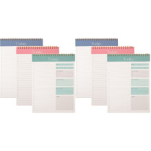 6Pièces Agenda Couleurs Mélangées Pour Organisation