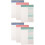 6Pièces Agenda Couleurs Mélangées Pour Organisation 6