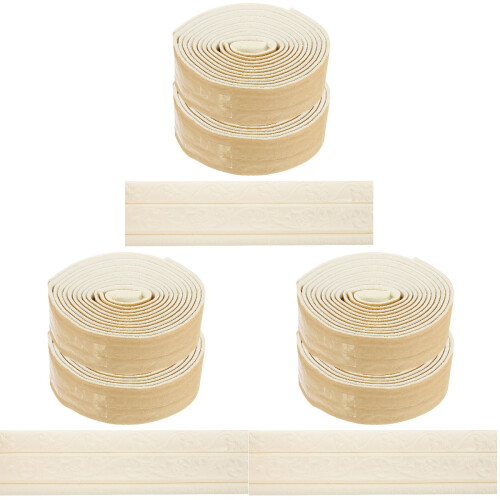 6Pièces Moulure D'angle En Mousse Adhésive Flexible Pour