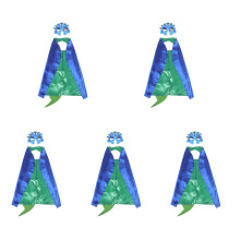 5Ensembles Cape Et Dino Accessoires Fête Et Jeu