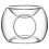 2Pcs Decorative Transparent Tealight Candle Holder Oil Diffuser 1
