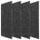 8Pièces Chiffon Gris Nano Efface Rayures Peinture 3
