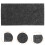 8Pièces Chiffon Gris Nano Efface Rayures Peinture 10