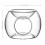 2Pcs Decorative Transparent Tealight Candle Holder Oil Diffuser 2