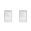 2Pièces Porte-Menu Transparent Flip Multifonction Pour Table 5