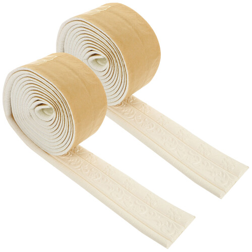 6Pièces Moulure D'angle En Mousse Adhésive Flexible Pour 2