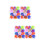 48Pcs Assorted Color Juggling Dance Scarves Soft Gauze for Performance 7