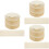 6Pièces Moulure D'angle En Mousse Adhésive Flexible Pour 7