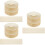6Pièces Moulure D'angle En Mousse Adhésive Flexible Pour 8