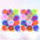 48Pcs Assorted Color Juggling Dance Scarves Soft Gauze for Performance 9