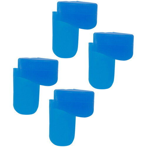 12Pcs Blue Silicone Clarinet Thumb Rest Cushion Support Pads 2