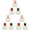 9Pcs Assorted Color Perfume Glass Bottles Refillable Mist Sprayers 2