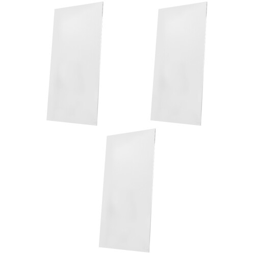 3Pcs Clear Acrylic Plastic Panels Assorted Color DIY Crafting Sheets 2