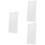 3Pcs Clear Acrylic Plastic Panels Assorted Color DIY Crafting Sheets 6