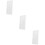 3Pcs Clear Acrylic Plastic Panels Assorted Color DIY Crafting Sheets 9