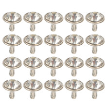 1000Sets Decoratieve Klinknagels Voor Leer Tassen Kleding DIY