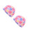 2Stk Kinder Badekappe Nylon Schwimmkappe Wasserdicht Pink 4