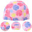 2Stk Kinder Badekappe Nylon Schwimmkappe Wasserdicht Pink 9