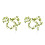 2Pcs Purple Rose Vine Copper Wire String Lights LED Battery Operated 5