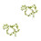 2Pcs Purple Rose Vine Copper Wire String Lights LED Battery Operated 7