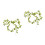 2Pcs Purple Rose Vine Copper Wire String Lights LED Battery Operated 8
