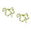 2Pcs Purple Rose Vine Copper Wire String Lights LED Battery Operated 9