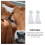 2Pairs Transparent Silicone Covers for Farm Protective Device 10