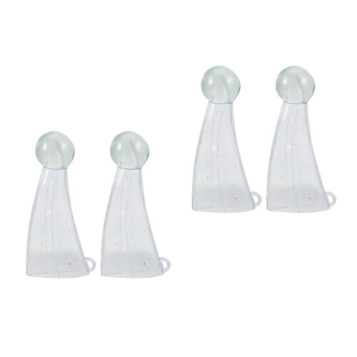2Pairs Transparent Silicone Covers for Farm Protective Device